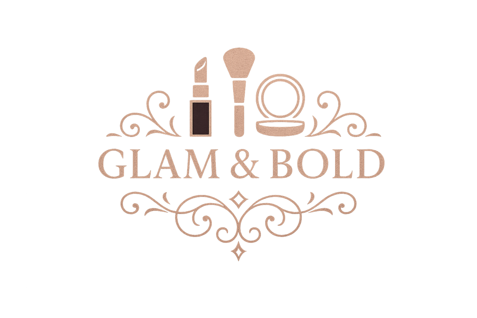 Cosmetics Logo With Design